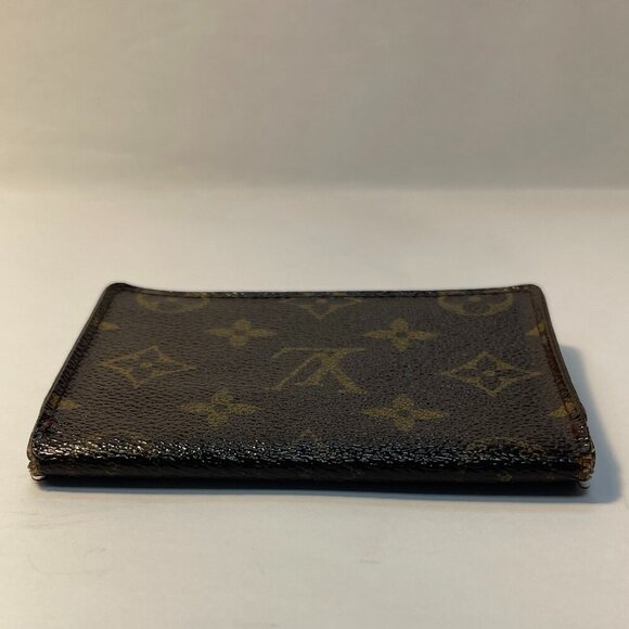 Louis Vuitton Porte 2 Cartes Monogram Canvas Slim ID Wallet - Preowned - Picture 2 of 10